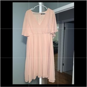 Pink Bridesmaid Dress